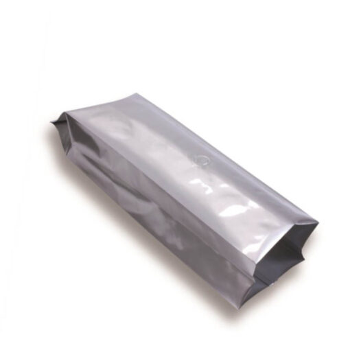 Sachet à soufflet latéral 100 mm x 340 mm contenance 500g Métallisé