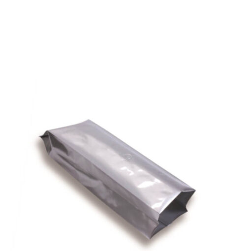 Sachet à soufflet latéral 80 mm x 200 mm  contenance 125g Métallisé